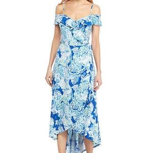 The Limited Cold Shoulder High Low Dress